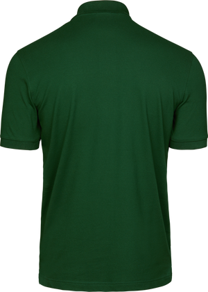 Luxury stretch polo T-shirt, Grøn - Style 1405