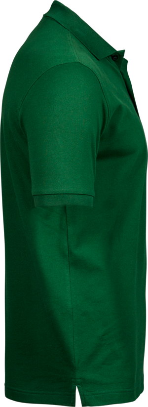 Luxury stretch polo T-shirt, Grøn - Style 1405