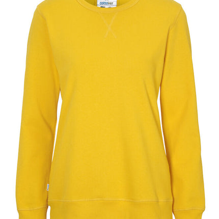 Sweatshirt, Gul - Dame - Cottover 141004