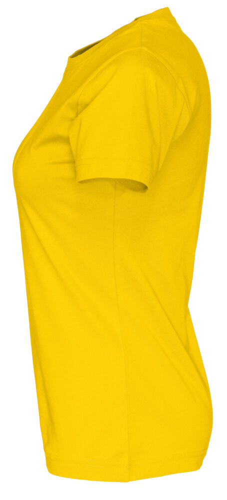 T-shirt, Gul - Dame - Cottover 141007