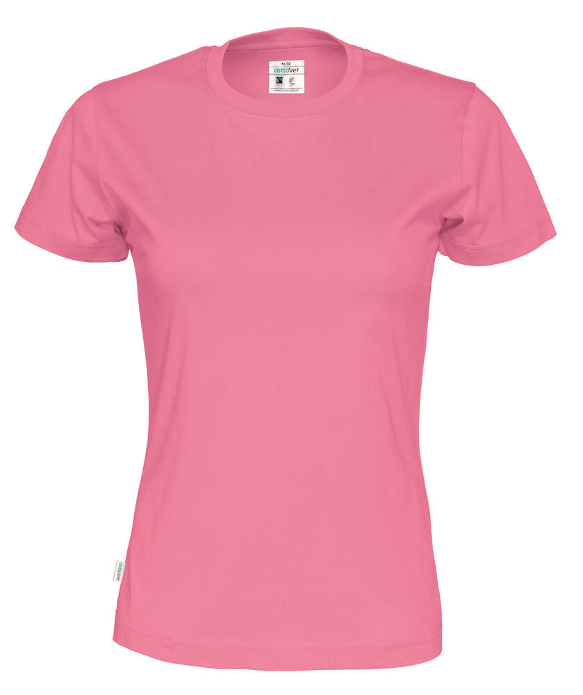 T-shirt, Pink - Dame - Cottover 141007 - 425