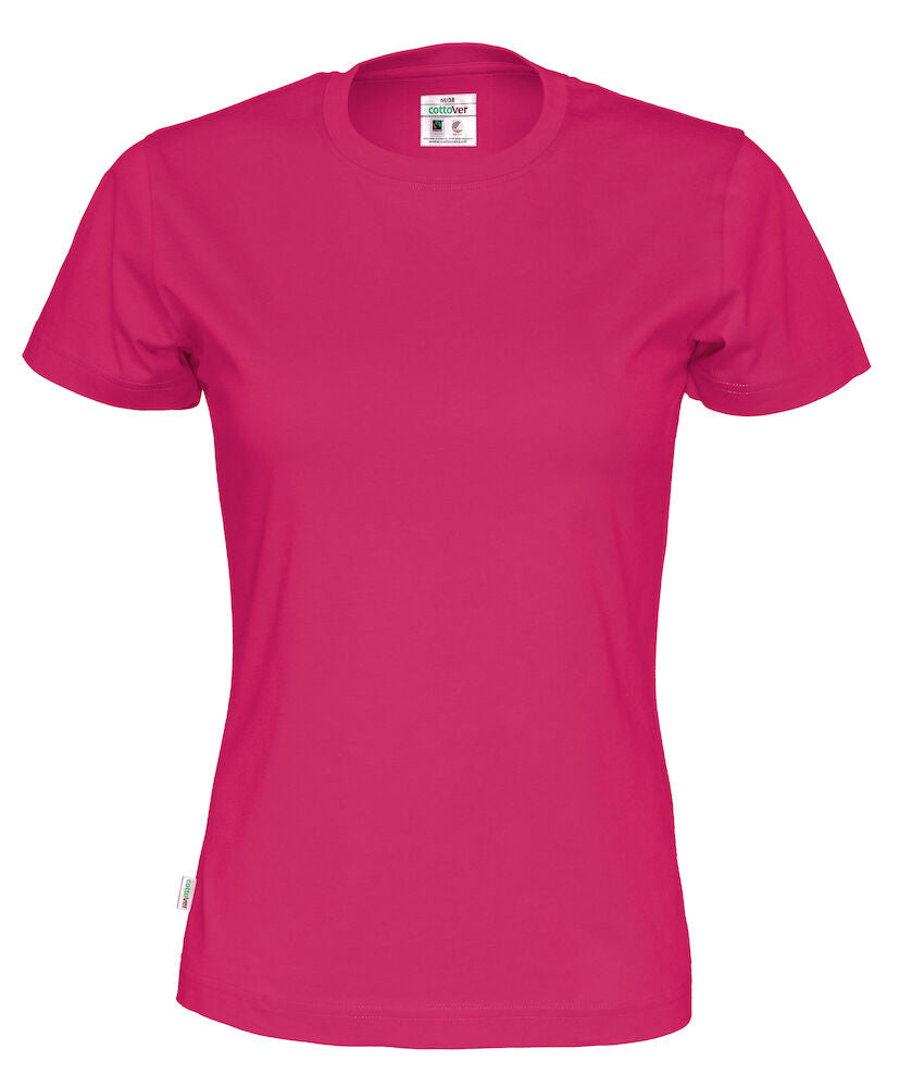 T-shirt, Lyserød - Dame - Cottover 141007 - 435