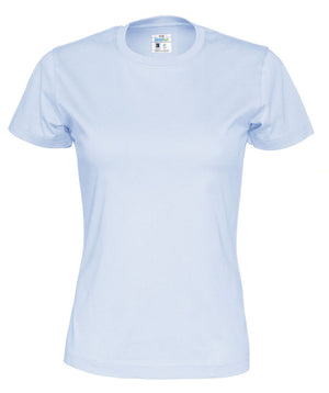 T-shirt, Lyseblå - Dame - Cottover 141007 - 730