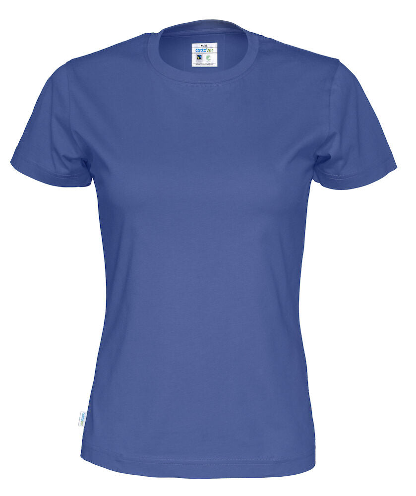 T-shirt, Blå - Dame - Cottover 141007 - 787
