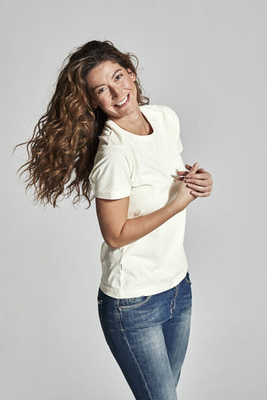 T-shirt, Lyseblå - Dame - Cottover 141007 - 730