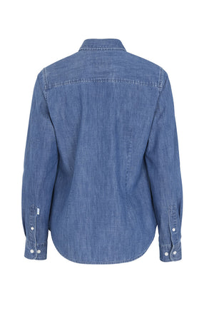 Denim Skjorte, Blå - Dame - Cottover 141035