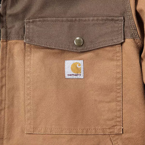 Carhartt Montana Duck jakke med for, Brown/coffee 106432