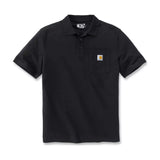 Carhartt Polo T-shirt, Sort, Herre - 106685