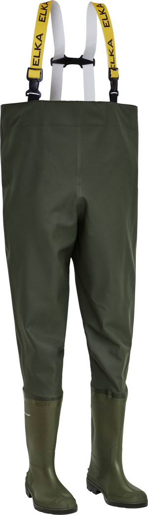 Waders, Herre, Olivengrøn - Elka 170000