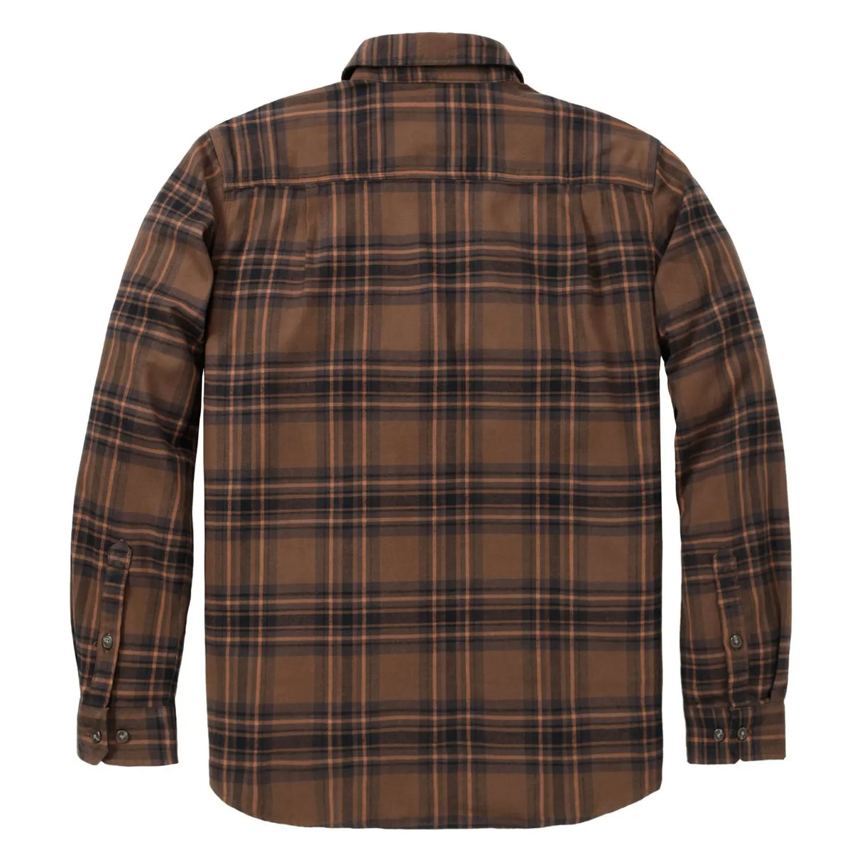 Carhartt flannelskjorte med lange ærmer, Red Duck - 107010