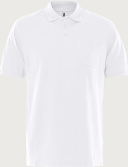 Acode Heavy Poloshirt, Hvid, Kansas 100219-900