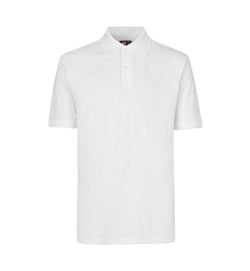 Klassisk Herre Polo T-shirt – 100% Bomuld, Regular Fit, Hvid - 2020