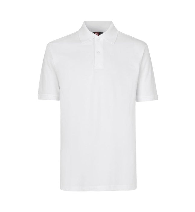 YES poloshirt, Herre, Hvid - ID 2020