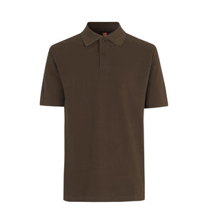 Klassisk Herre Polo T-shirt – 100% Bomuld, Regular Fit, Mocca - 2020