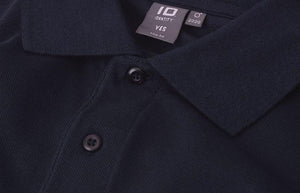 Klassisk Herre Polo T-shirt – 100% Bomuld, Regular Fit, Navy - 2020