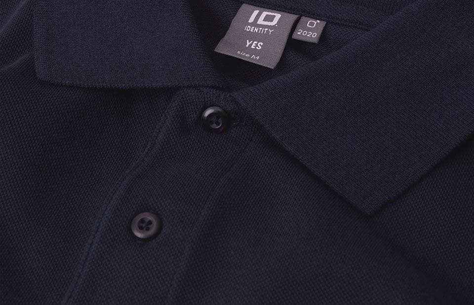 YES poloshirt, Herre, Navy - ID 2020