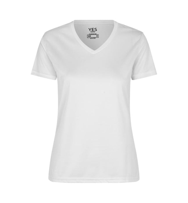 YES Active T-shirt - Dame - Hvid - ID 2032