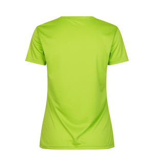 Active T-shirt - Dame - Lime - ID 2032