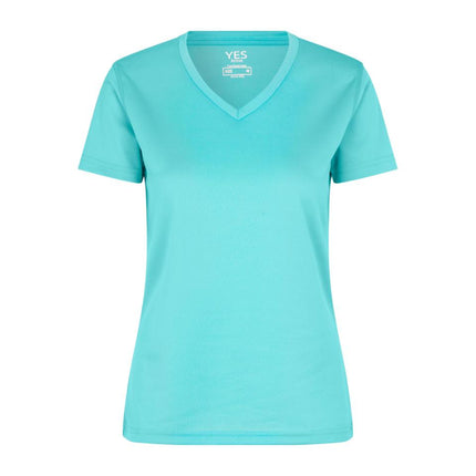 YES Active T-shirt - Dame - Mint - ID 2032