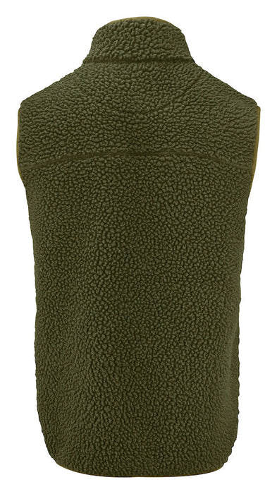 Kingsley Fleece Vest, Grøn - James Harvest 2111501 - 704