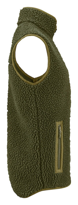 Kingsley Fleece Vest, Grøn - James Harvest 2111501 - 704