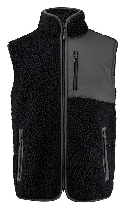Kingsley Fleece Vest, Sort - James Harvest 2111501 - 900