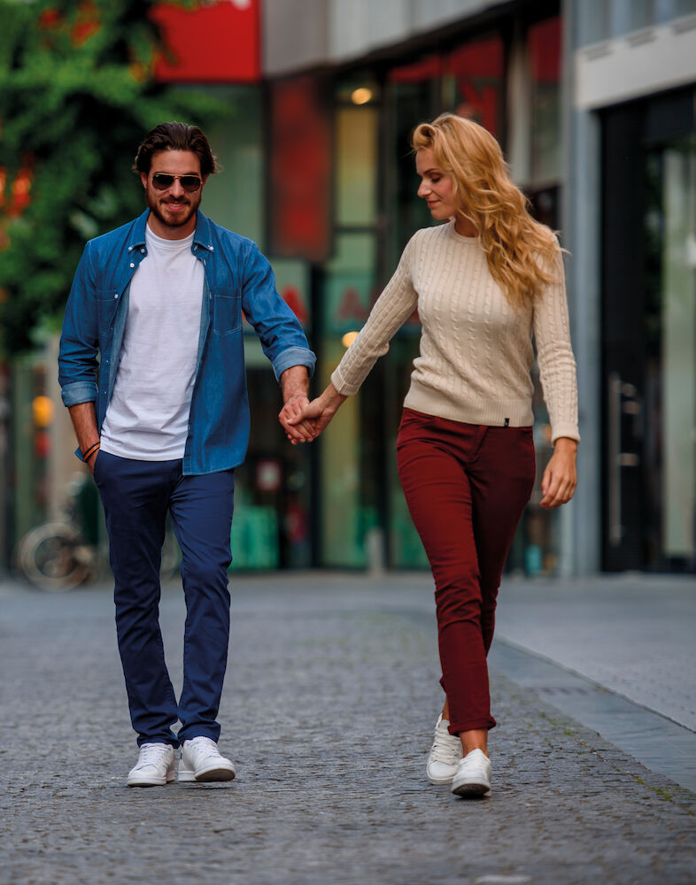 Officer Dame - Rød - James Harvest 2126006