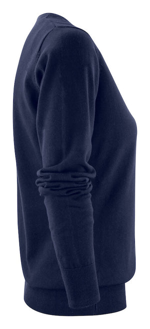 Ashland Trøje Med V-hals, Navy - Dame - James Harvest 2122505