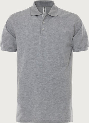 Acode Heavy poloshirt, Lysegrå, Kansas 100222-910
