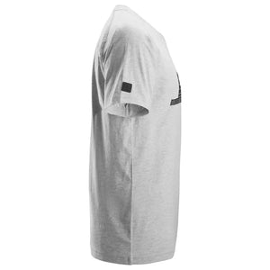 Snickers logo T-shirt 2590, Gråmeleret