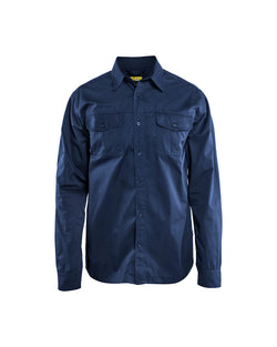 Twill Skjorte, Marineblå - Blåkläder 3298-1190-8900