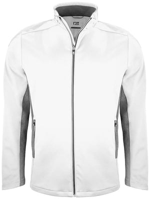 Navigate Softshell Jakke Men, Hvid, Herre CUTTER & BUCK - 351458-00