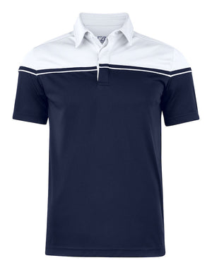 Seabeck Polo, Herre, Navy/Hvid - CUTTER & BUCK 354428 - 58000