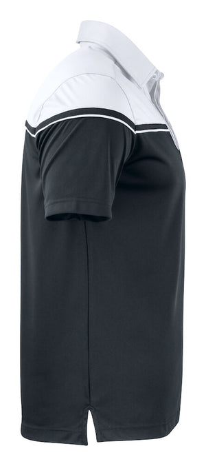 Seabeck Polo, Herre, Black/White - CUTTER & BUCK 354428 - 9900