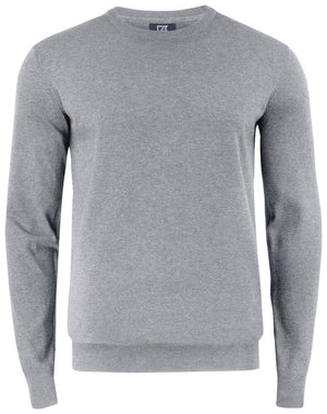 Oakville Crewneck, Herre, Grå Melange - Cutter & Buck-355416