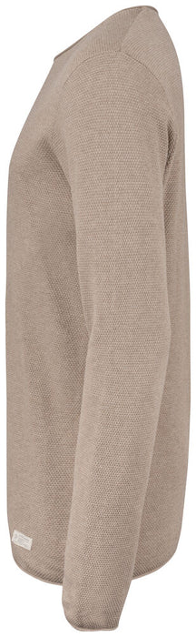 Carnation Sweater, Herre, Taupe Melange - CUTTER & BUCK - 355426 - 860