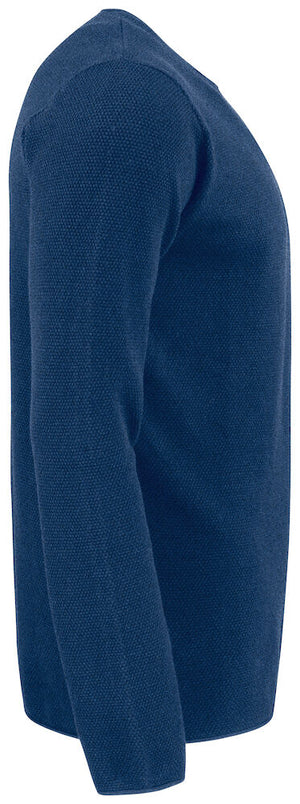 Carnation Sweater, Herre, Navy Melange - CUTTER & BUCK - 355426 - 554