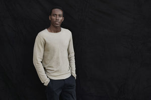 Carnation Sweater, Herre, Navy Melange - CUTTER & BUCK - 355426 - 554