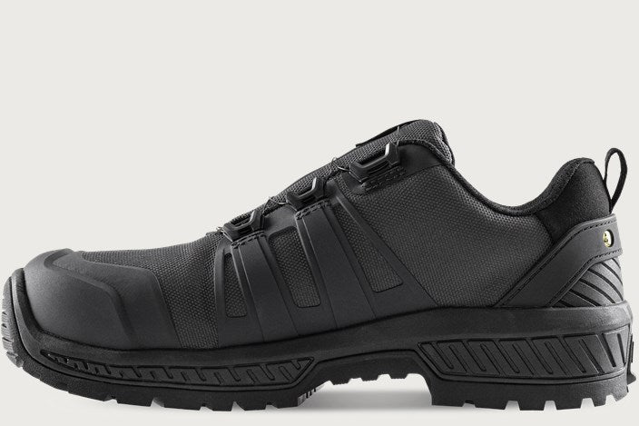 ComfortStep sikkerhedssko, Antracitgrå, Kansas S3S Lav