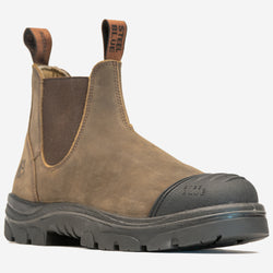 Hobart Ankelstøvle, Mørkebrun, Steel Blue 392601