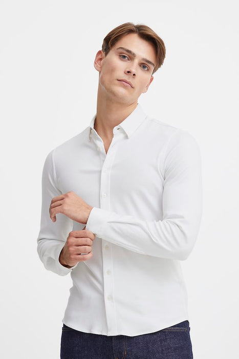 Arthur Long Sleeved Shirt, Bright White - Casual Friday 20504841 - 110601