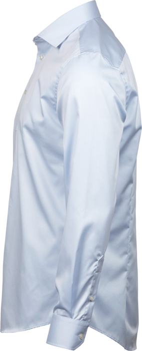 Luxury Shirt Slim Fit, Lys Blå, Herre, Teejays - Style 4021
