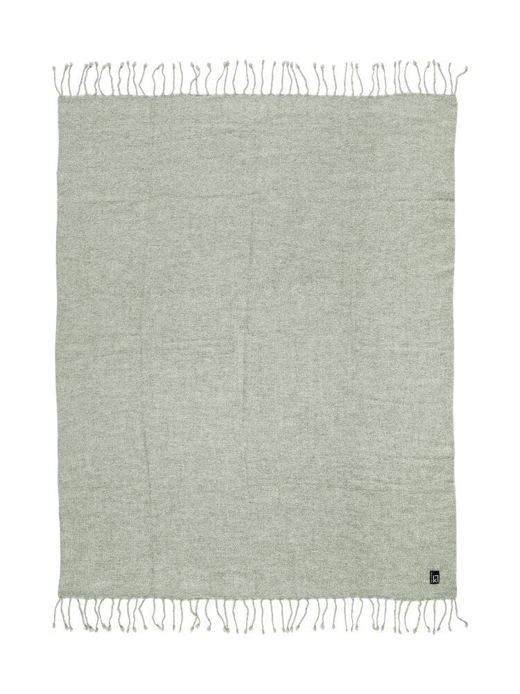 Sjövallen Plaid, Grøn, Kosta Linnewäfveri 411226