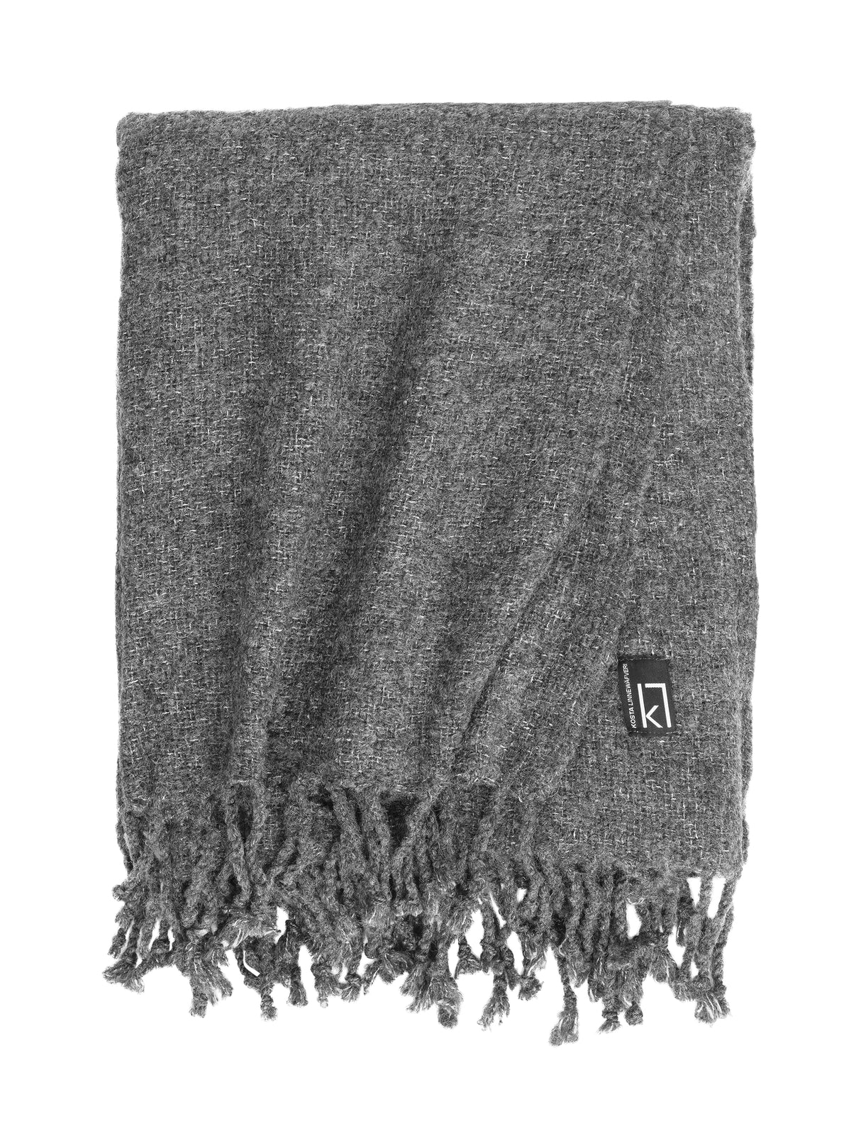 Sjövallen Plaid, Grå, Kosta Linnewäfveri 411226