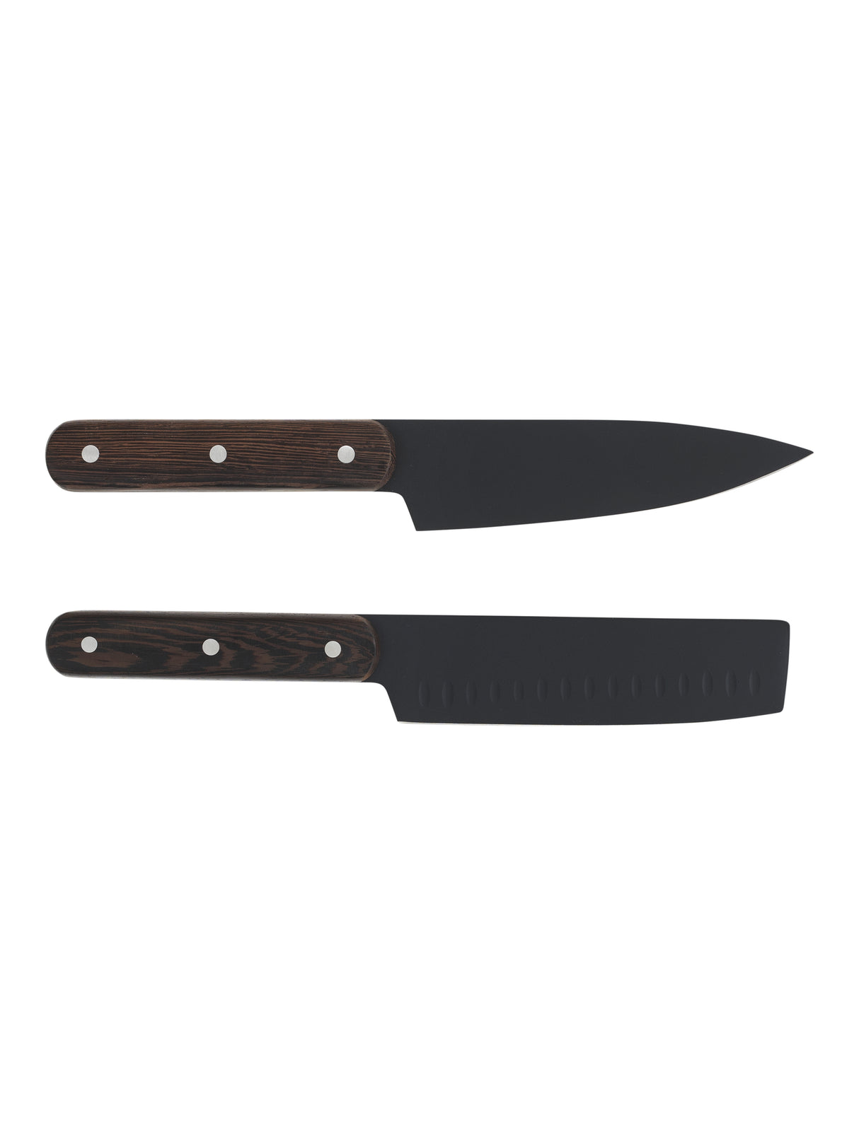 2-pak køkkenknive, Sort, Orrefors Jernverk 411258