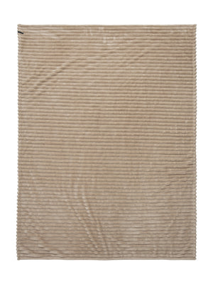 Ekstra Stor Cozy Plaid, Sand, Kosta Linnewäfveri 411315