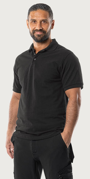 Acode Heavy poloshirt, Sort, Kansas 100222-940