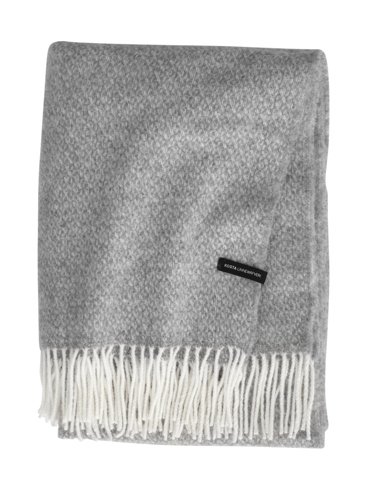 Westport Plaid, Grå, Kosta Linnewäfveri 421134