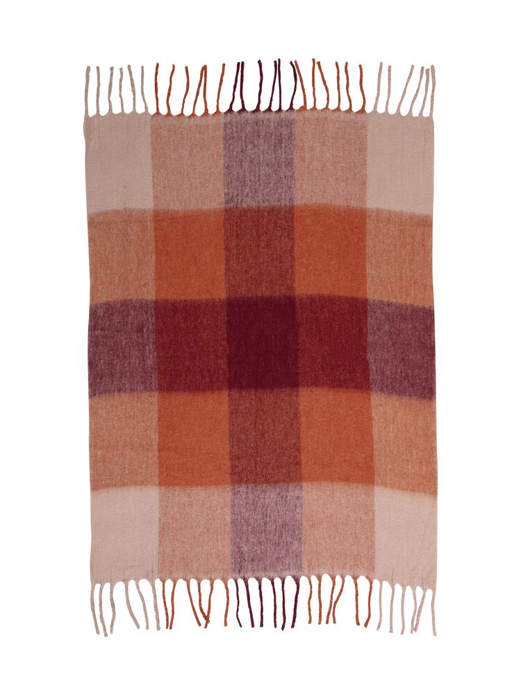 Varekil Plaid, Rød, Kosta Linnewäfveri 421135