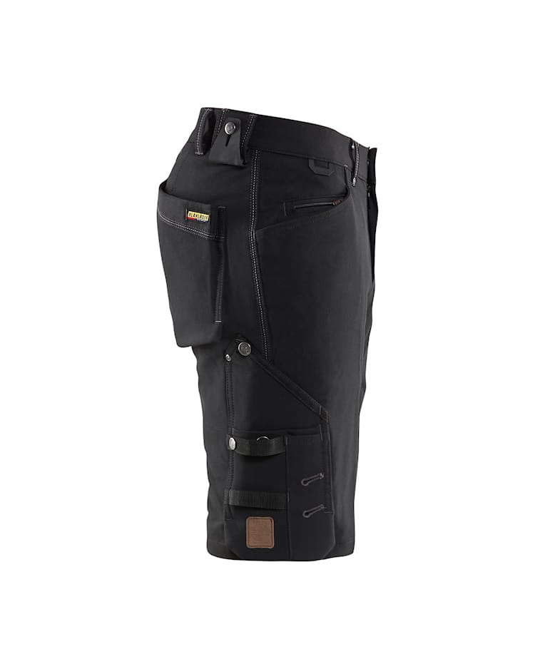 Håndværkershorts X1900 4-vejs stretch, Sort, Blåkläder 1987